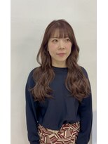 アイシー(I see)&nbsp;ロングレイヤー/ピンクブラウンカラー