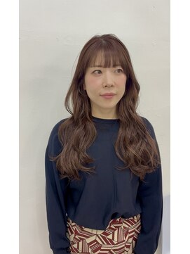 アイシー(I see) ロングレイヤー/ピンクブラウンカラー