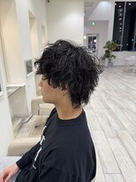 ロンド ラマ 岐阜(Lond bla-ma)&nbsp;マッシュウルフ×シャドウパーマ【Lond伊藤メンズ】