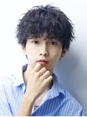波巻き無造作マッシュ