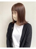 オレンジベージュロブ