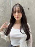 暗髪