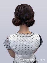 アールエーサロンモノクロ 秋葉原(RA SALON モノクロ)&nbsp;【推し活ヘアメ】ツインお団子