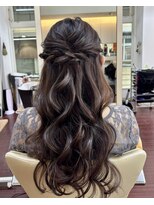 ヘアサロン ユニティ(Hair Salon Unity)&nbsp;お呼ばれハーフアップ♪