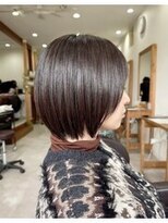 ラポール 柏店(RAPPOR) 前下がりショートボブ/20代30代40代50代60代
