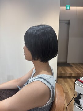 ヘアポケット スタイル店(HAIR POCKET) まとまりのあるショートボブ