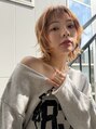 ノラ ギンザ(NORA GINZA)&nbsp;カジュアルやラフなスタイルもボブに取り込んでます。