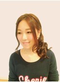 【Chill/本厚木】かんたん♪サイドダウンのあみこみヘアアレンジ