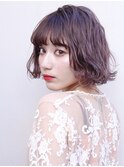 【Hエイチ原宿/庭田祥宏】イルミナカラー レトロボブ