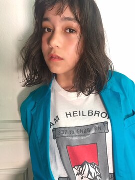 ウクラ バイ レシッド 池袋(uchla by rcid) カジュアルモードのミディアムウェーブ