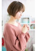 ナチュかわ☆好感☆前下がりボブa