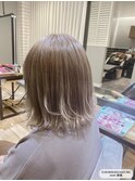 #外国人風#アッシュ#外ハネボブ