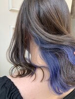 ピンズ(Pins)&nbsp;インナーブルーラベンダー×ベージュカラー