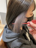 ヘアーワークス ヘルム 渋谷店(HAIR WORKS HELM)&nbsp;[HELM渋谷］ふんわりカールヘルシースタイルショコラアッシュ26
