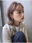 【志岐英恵】 透明感PINKボブ◎