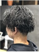 20代30代★人気/濡れ感パーマ/ショート/束感