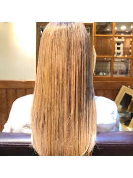 TJ天気予報 Part3 千秋店 クリックで施術前の状態をチェック♪TJの[極]艶髪ストレート