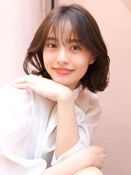 ラフィス ヘアーコロナ 河原町店(La fith hair corona) 【La fith】チョコレートブラウン×大人可愛いこなれミディ