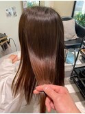 髪質改善/切りっぱなしボブ/美髪/30代40代/［人形町］