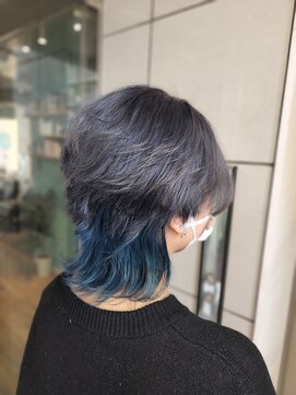 ミラシィ 稲毛(Mirashy) ウルフグレージュ＆サファイアブルー