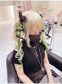 ハートツインテール/梅田ヘアセット