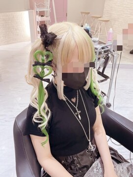 クラン 梅田店(clan) ハートツインテール/梅田ヘアセット