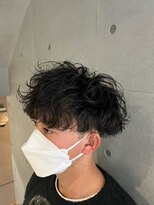 メンズサロンドットリアン(dot. lien) 無造作スパイラルパーマ刈り上げマッシュメンズパーマ