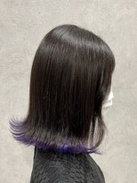 イト(ito)&nbsp;裾カラー毛先パープル紫推しカラー～糸ito～HIRO