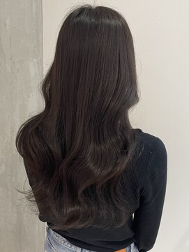 ヨーク(YOKE) 【 YOKE 】チョコレートブラウンロングレイヤーくびれ韓国