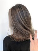 グレージュカラー/シルキーベージュ/韓国風ウェーブ[吉祥寺]