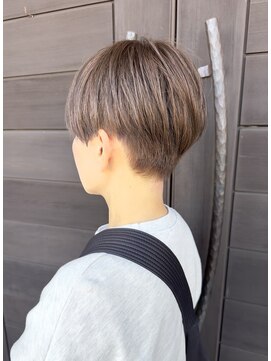 コレット(COLLET) 白髪染めはがしダブルカラー×刈り上げマッシュショート♪