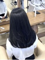 ザック ヴィ(ZACC  vie)&nbsp;レイヤーロング/ブルーブラック