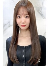 ヘアーサロンロージー 水沢寺小路店(Hair Salon Rosy) 韓国ロングレイヤーくびれストレート