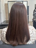 アトリエコア(Atelier Coa)&nbsp;髪質改善トリートメントミルクティーベージュカラーくびれヘア