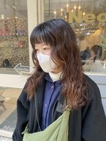 ネオリーブアイム 横浜西口店(Neolive aim)&nbsp;ロング　パーマ　プードルパーマ