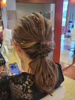 メリーボブ(merry bob)&nbsp;ポニーテールアレンジ