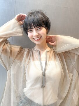 ハルキミナト ジャパン ヨコハマ(HARUKI MINATO japan YOKOHAMA) 大人可愛いマッシュショート/20代30代40代50代