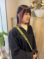 ミリィ 四日市(mily) イヤリング×ピンクカラー