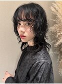 ウルフパーマレイヤーパーマミディアムパーマニュアンスパーマ
