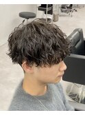 波巻きツイスパMIXパーマ/マッシュ/刈り上げ/ツーブロ/八王子