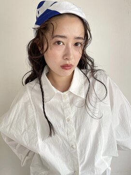 プフ 伏見(puf) [puf 伏見/丸の内/栄/名古屋]ターバンアレンジセミロング★鳥山