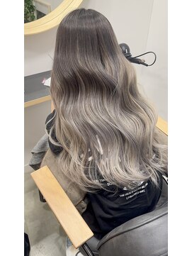 ハイク(HYKE) バレイヤージュ/ブリーチ/グラデーション