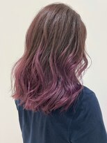 コワフェル ド エクセル 白楽店(la coiffure de excel)&nbsp;ラベンダーグラデーションカラー