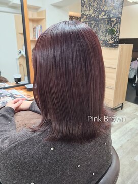 アンクラウド(an cloud) ピンクブラウン/ブリーチなしカラー