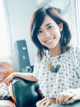 エクファ ヘア シェリル 草津 南草津店(ex-fa hair cherir) フェミニンロング似合わせカットミディアムスパイキーショート