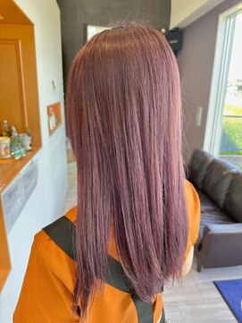 ワイボンドヘアー(Y bond hair) 暖色カラー×ロング