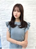 前髪顔まわり韓国ヘアレイヤーカットサイドバンク2wayバンク韓国