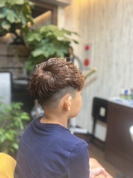 昭美館 キッズパーマ