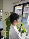 メンズカットパーマ