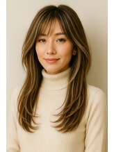 疑問その7［生えてくる髪がほとんど白髪です。私でもぼかしは出来ますか？］中央林間、白髪ぼかし、白髪